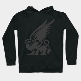 Griffin Engraving Emblem Hoodie